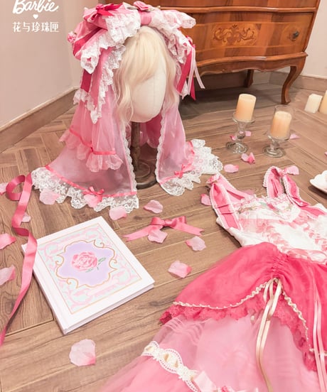 「花箱×Barbieコラボ」ジュネヴィーヴ姫ジャンパースカート【9/20まで】ロリータ