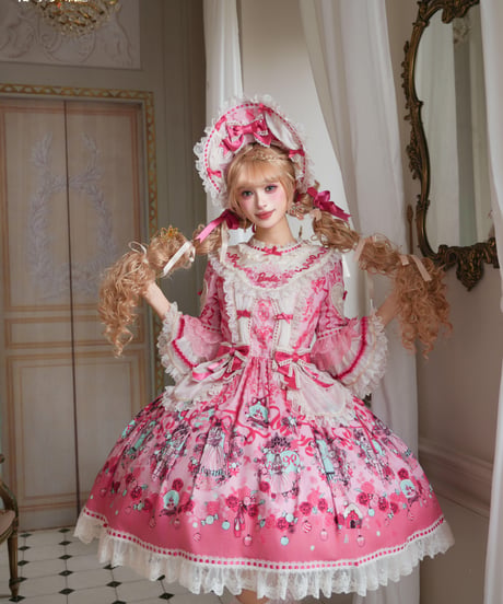 「花箱×Barbieコラボ」くるみ割り人形ドレス【9/20まで】ロリータ