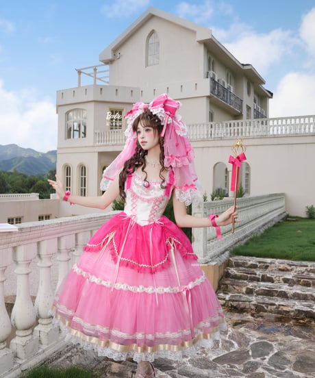 「花箱×Barbieコラボ」ジュネヴィーヴ姫ジャンパースカート【9/20まで】ロリータ
