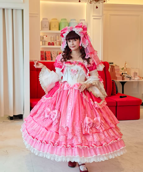 「花箱×Barbieコラボ」ジュネヴィーヴ姫ドレス【9/20まで】ロリータ