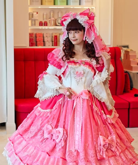 「花箱×Barbieコラボ」ジュネヴィーヴ姫ドレス【9/20まで】ロリータ