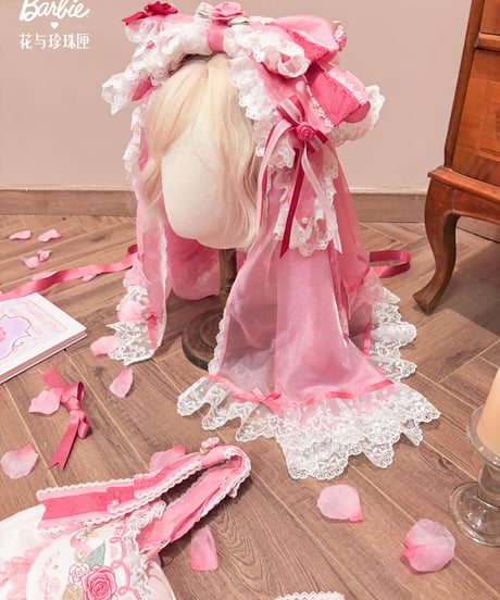 「花箱×Barbieコラボ」ジュネヴィーヴ姫ジャンパースカート【9/20まで】ロリータ