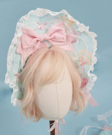 「花箱×サンリオ」シナモンオーシャン 柄付きオーバースカートワンピース【10/10まで】ロリータ