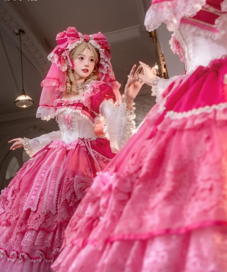 「花箱×Barbieコラボ」ジュネヴィーヴ姫ドレス【9/20まで】ロリータ