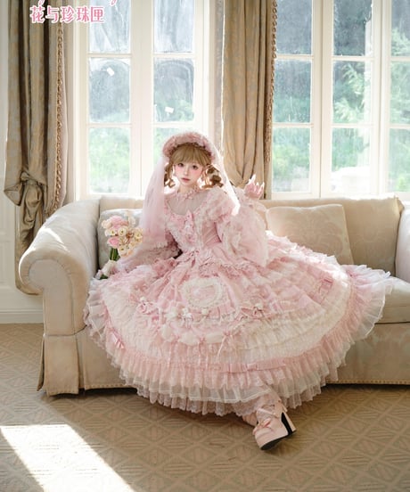 「花箱×サンリオ第4弾」刺繍花嫁 マイメロドレス【11/5まで】ロリータ