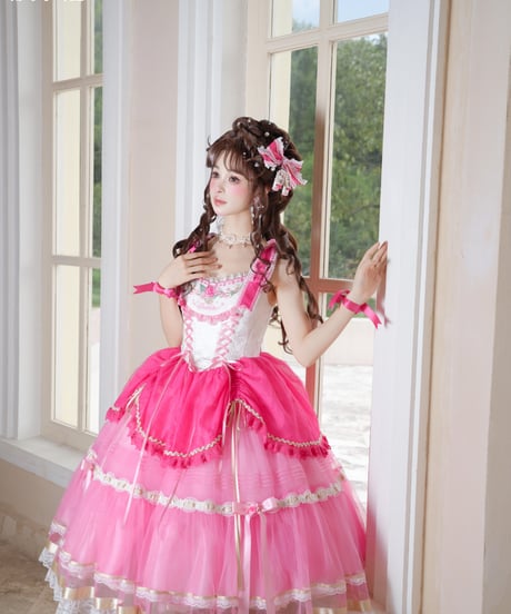 「花箱×Barbieコラボ」ジュネヴィーヴ姫ジャンパースカート【9/20まで】ロリータ