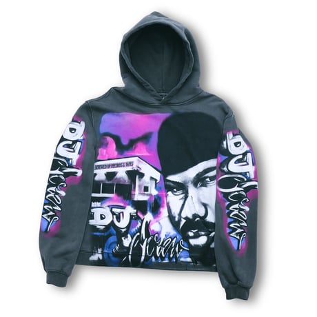 USED ”KIY STUDOS” DJ SCREW TRIBUTE HOODIE