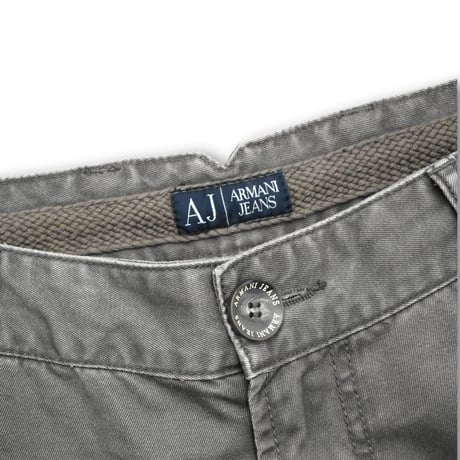 NOS "90-2000'S ARMANI JEANS" COTTON CARGO PANTS