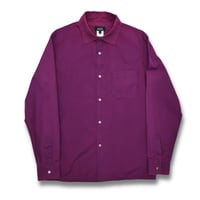 USED "01'S A.P.C." COTTON POPLIN L/S SHIRTS