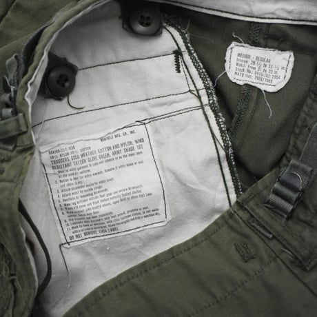 USED "70'S US.ARMY" M-65 CUT-OFF SHORTS