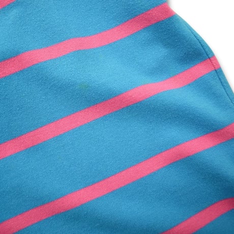 USED "90'S RALPH LAUREN" BORDER S/S POLO SHIRTS