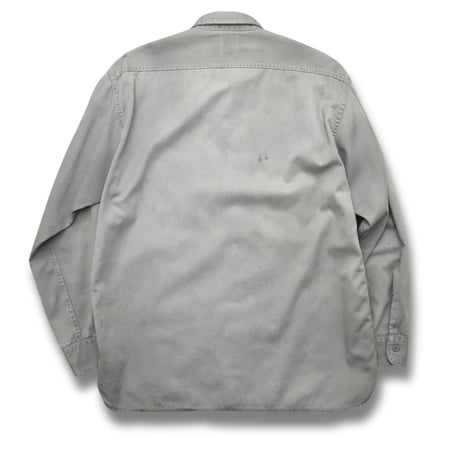 VINTAGE ”50'S WASHINGTON DEE CEE" FADED COTTON WORK SHIRTS