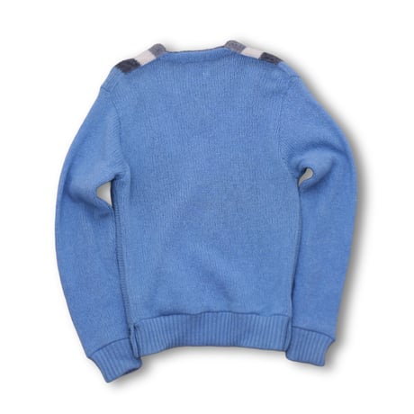 VINTAGE "60'S SARBY" V-NECK KNIT SWEATER