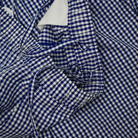 GINGHAM CHECK EASY SHORTS