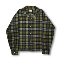 VINTAGE "60'S BRAIDBURN" PLAID L/S SHIRT