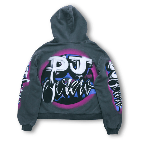 USED ”KIY STUDOS” DJ SCREW TRIBUTE HOODIE