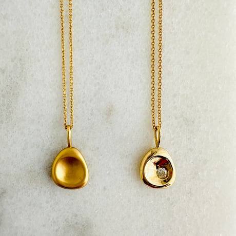 Pool Necklace-K18YG