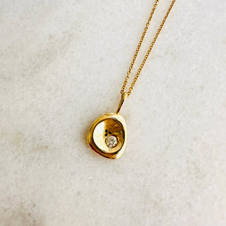 Pool Necklace-K18YG