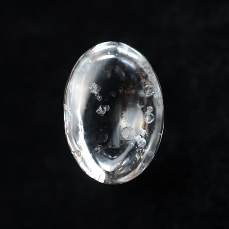 【自社研磨】フローライトインクォーツ Fluorite in Quartz 010