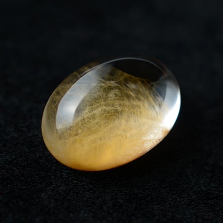 【自社研磨】ゲーサイトインクォーツ Goethite in Quartz 003