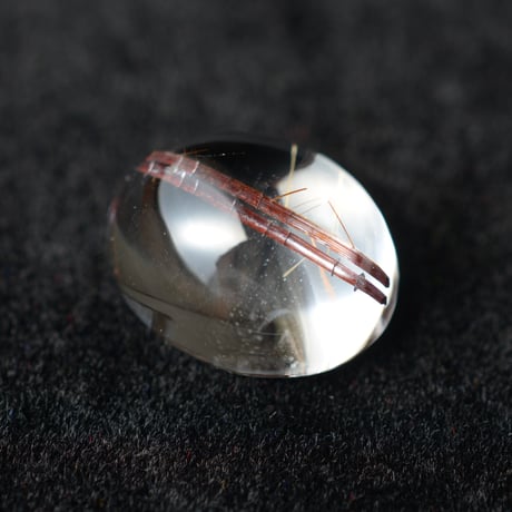 【自社研磨】ルチルクォーツ Rutilelated Quartz N070
