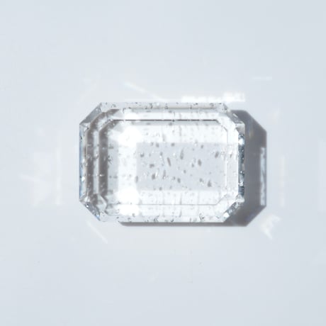 【自社研磨カット】ネガティブクリスタルインクォーツ Negative Crystal in Quartz 011