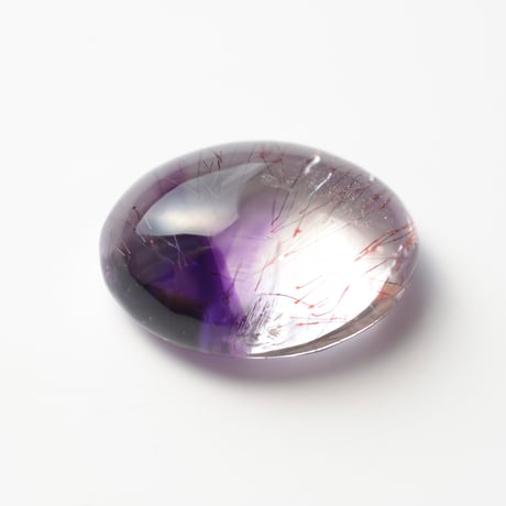 【自社研磨】ゲーサイトインアメシスト Goethite in Amethyst N011
