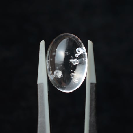 【自社研磨】フローライトインクォーツ Fluorite in Quartz 010