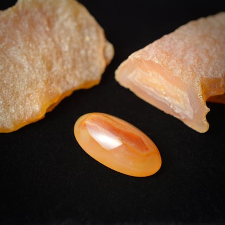 北海道産めのう Hokkaido agate 001