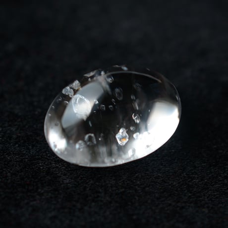 【自社研磨】フローライトインクォーツ Fluorite in Quartz 010