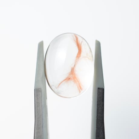 【自社研磨】アンフィボールインクォーツ Amphibole in Quartz 018