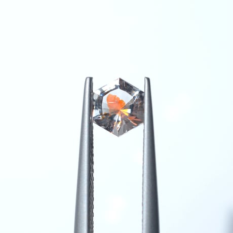 【自社研磨】ライモナイトインクォーツ Limonite in Quartz 007