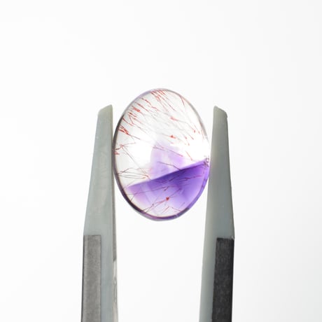 【自社研磨】ゲーサイトインアメシスト Goethite in Amethyst N011