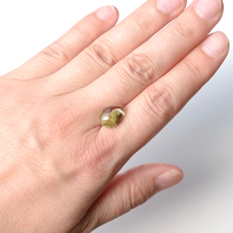 【自社研磨】ルチルクォーツ Rutilelated Quartz N072