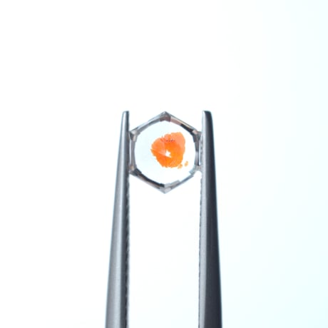 【自社研磨】ライモナイトインクォーツ Limonite in Quartz 007