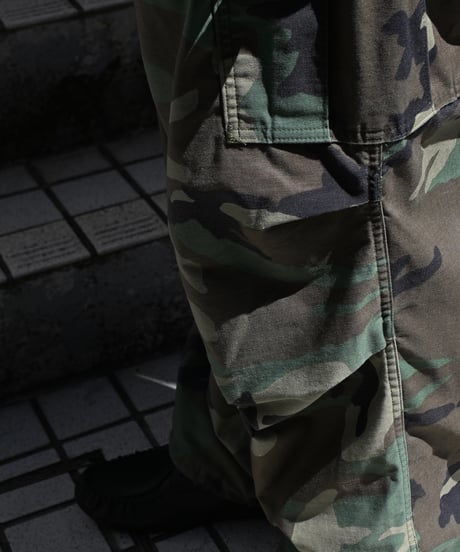Used Us Army M-65 Field Pants Woodland Camo -3