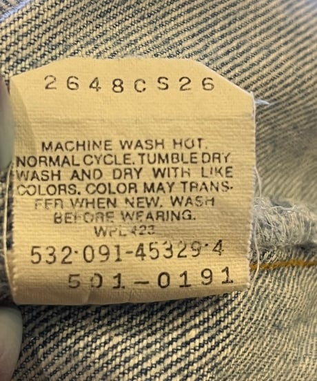 90s Customized  Levi's 501 Denim Pants Made in USA -2