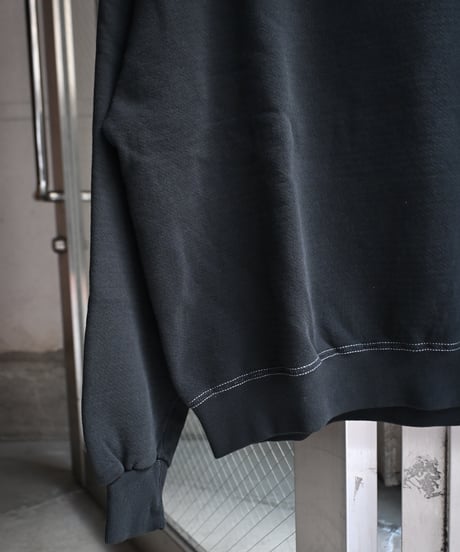 Russel Athletic Black Overdye High Cotton Sweat Shirt -8