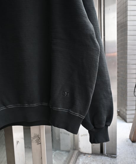 Russel Athletic Black Overdye High Cotton Sweat Shirt -8