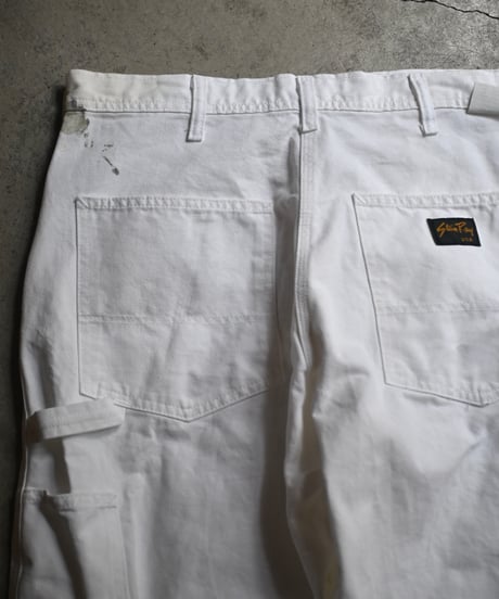 Stan Ray Painted Painter Pants White made in USA-3