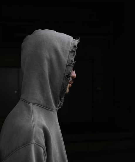 MOOJI MOOJI US CLASSIC 1930 HOODIE STONE GREY
