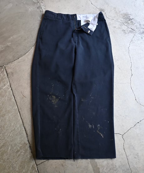Dickies 874 Painted Work Pants Navy -1