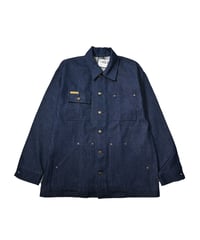 Prison Blues Denim Yard Coat Rigid Blue