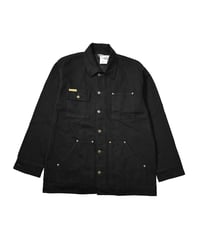 Prison Blues Denim Yard Coat Black