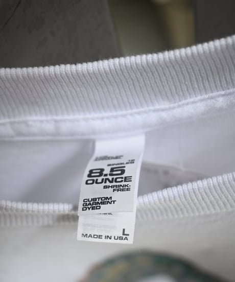Customized Los Angeles Apparel Garment Dye 8.5oz S/S Wide Tee -4