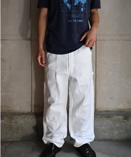 Stan Ray Painted Painter Pants White made in USA-3
