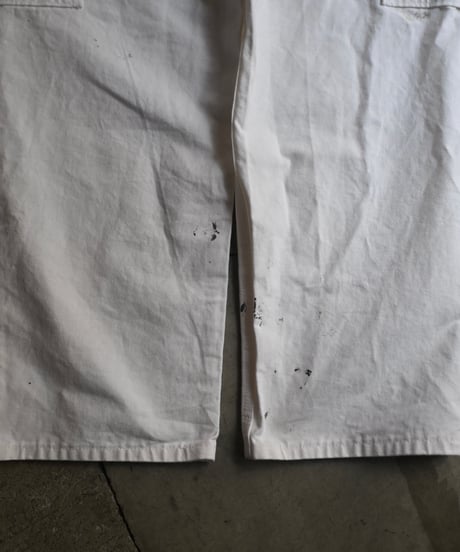 Stan Ray Painted Painter Pants White made in USA-2