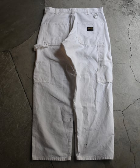 Stan Ray Painted Painter Pants White made in USA-2