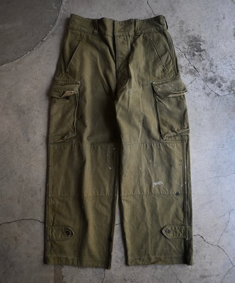 Used French Army Early M-47  Cargo Pant