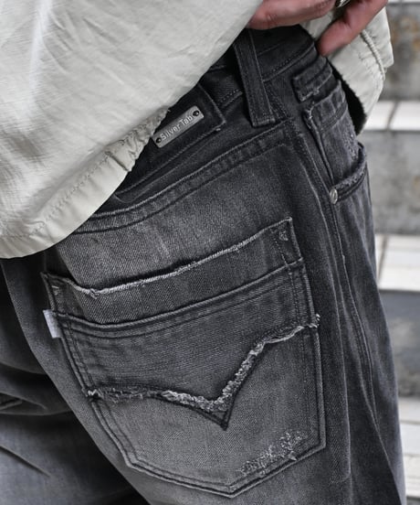 00s Deadstock Levi's Silver Tab Slim Straight Denim Pants #0002